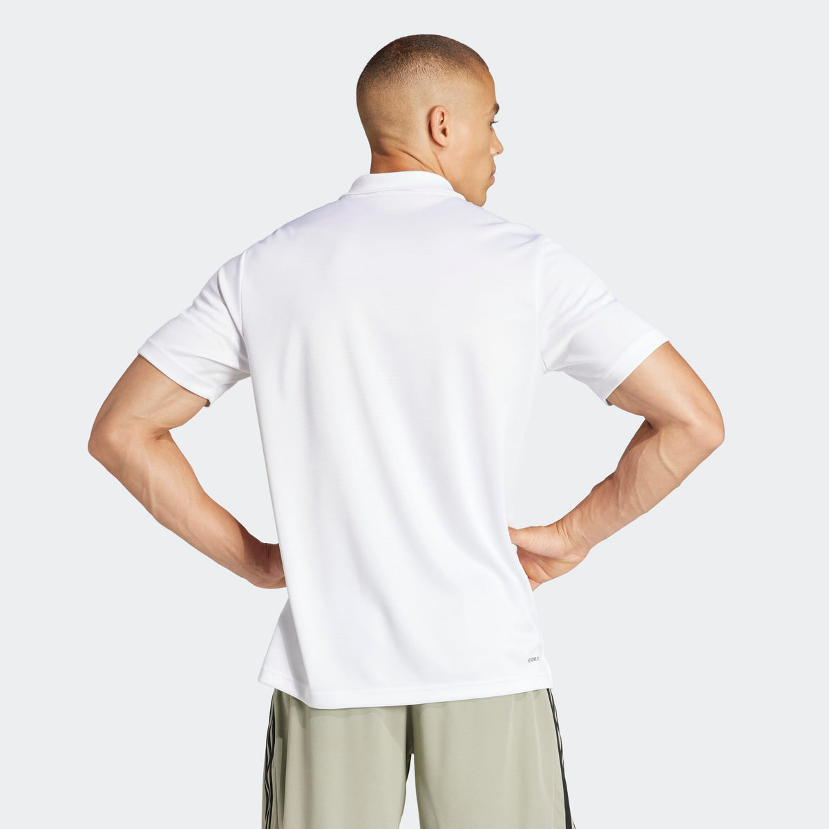 adidas Train Essentials Training Polo Shirt product image 3, provided for visual reference and product detail review