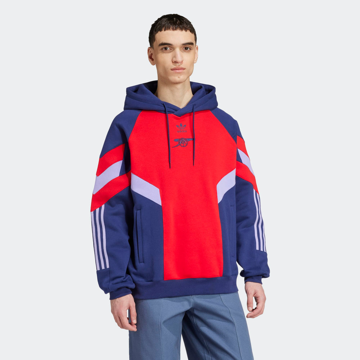 Adidas Arsenal Men’s Original Retro Hoodie product image 2, provided for visual reference and product detail review