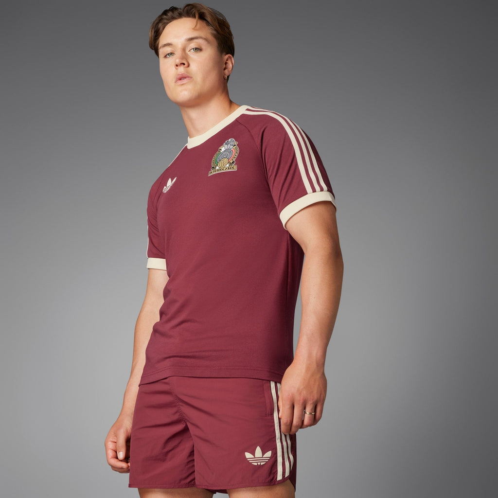adidas Mexico Adicolor 3-Stripe Men T-Shirt product image 1, provided for visual reference and product detail review