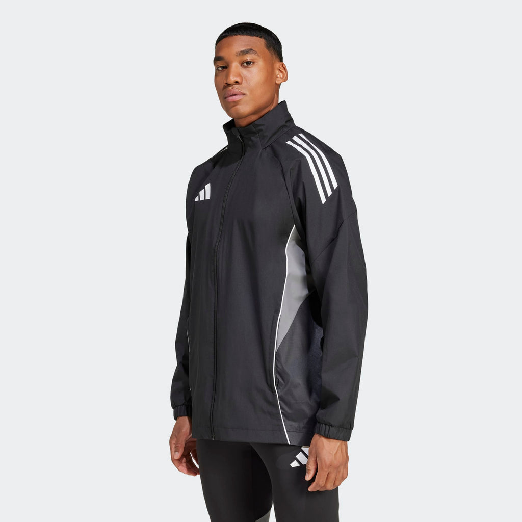 adidas Tiro 25 Competition All-weather Jacket Black product image 3, provided for visual reference and product detail review
