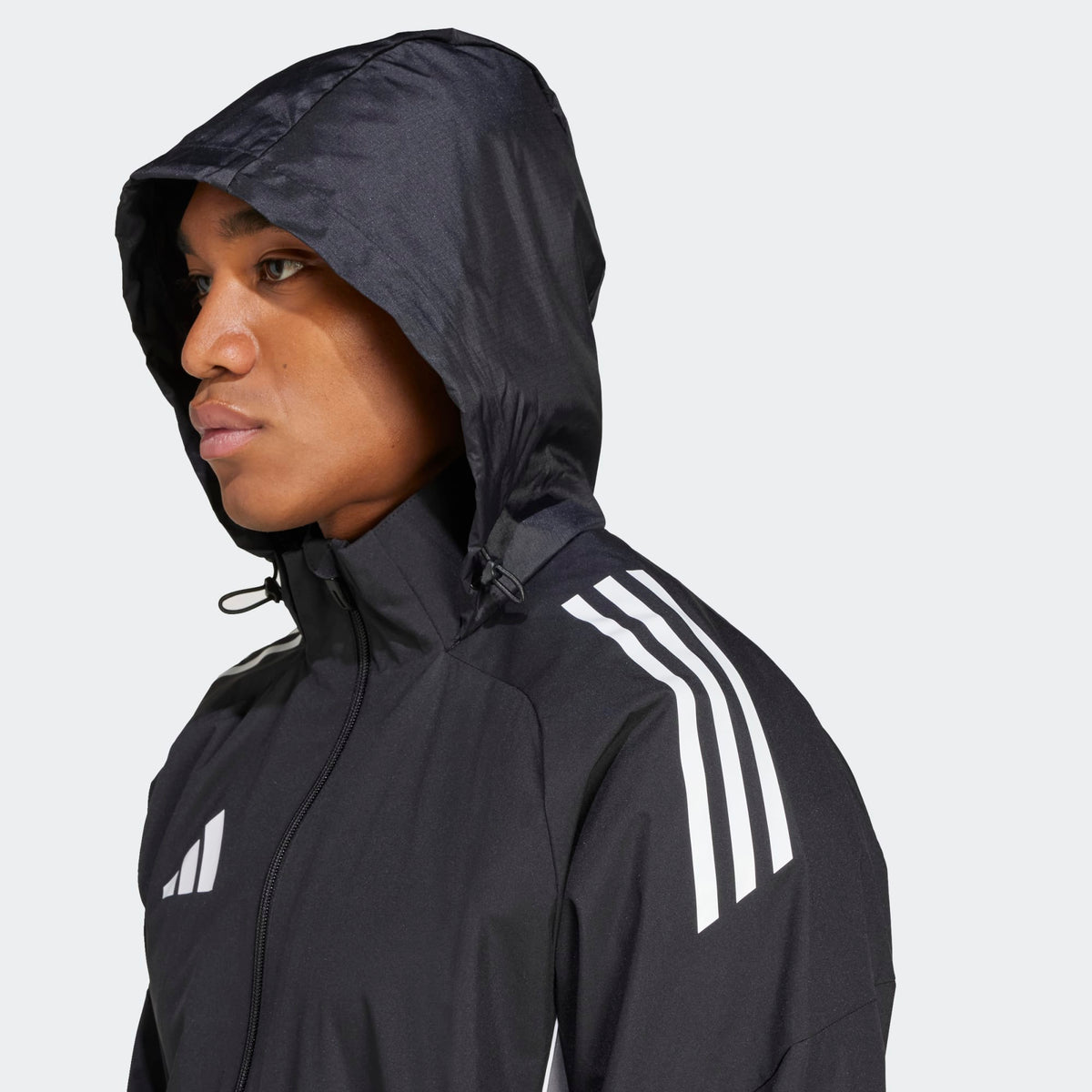 adidas Tiro 25 Competition All-weather Jacket Black product image 4, provided for visual reference and product detail review