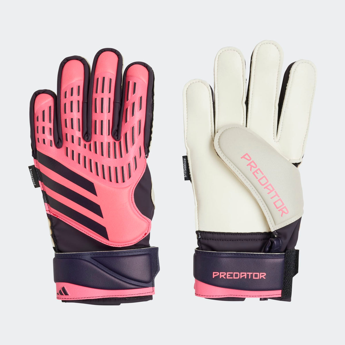 adidas YOUTH PREDATOR MATCH FS GOALKEEPER GLOVES product image 1, provided for visual reference and product detail review