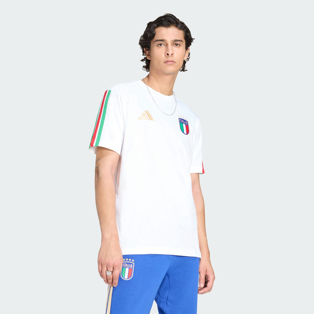 adidas Italy DNA T-Shirt product image 1, provided for visual reference and product detail review