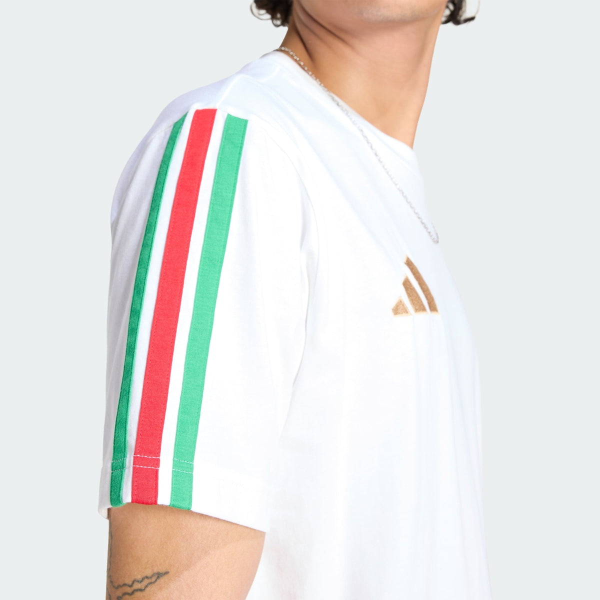 adidas Italy DNA T-Shirt product image 5, provided for visual reference and product detail review