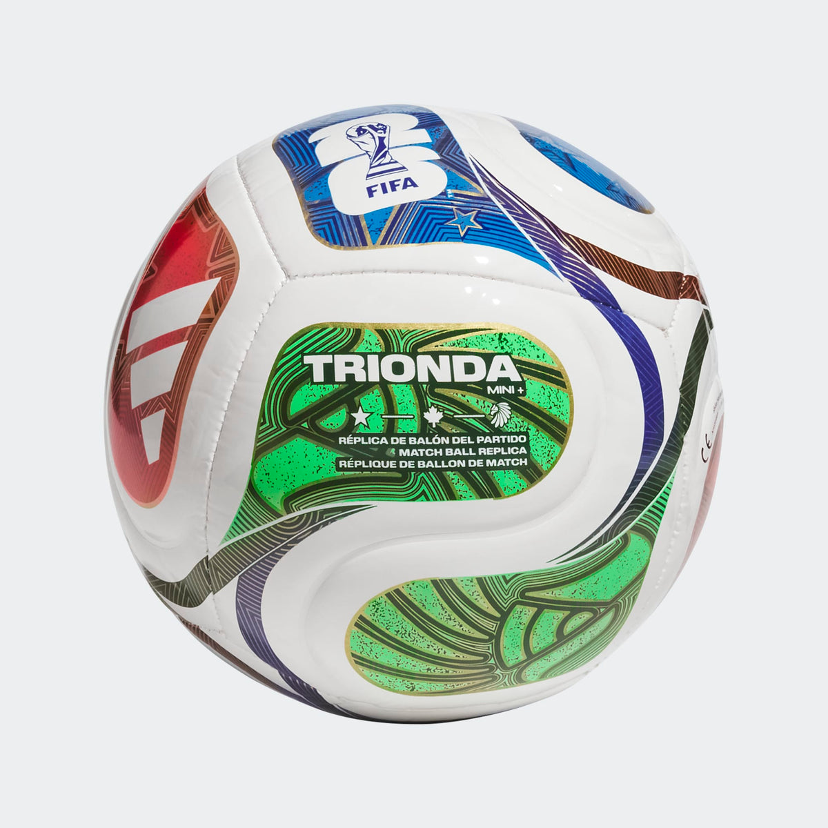 adidas FIFA WORLD CUP 26 TRIONDA MINI+ BALL product image 2, provided for visual reference and product detail review