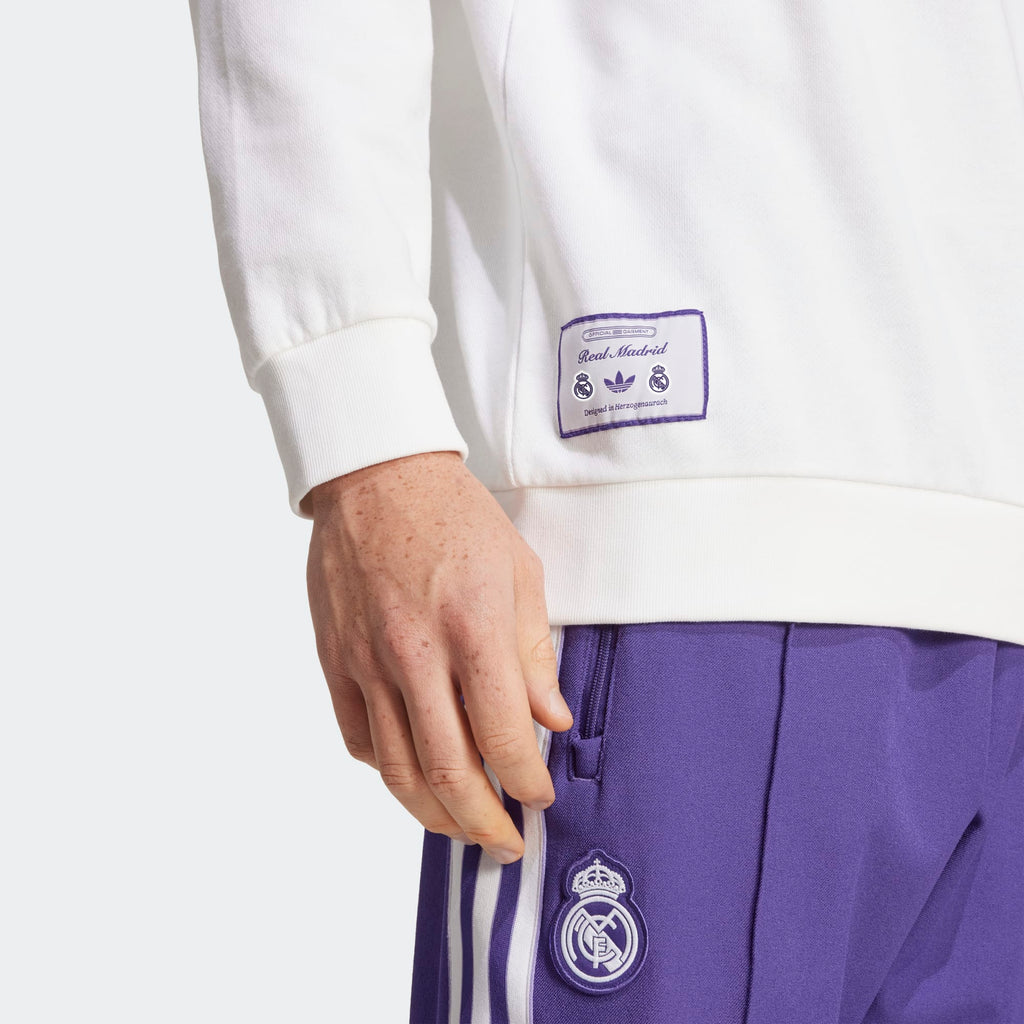 adidas Real Madrid Icon Half Zip Top product image 5, provided for visual reference and product detail review