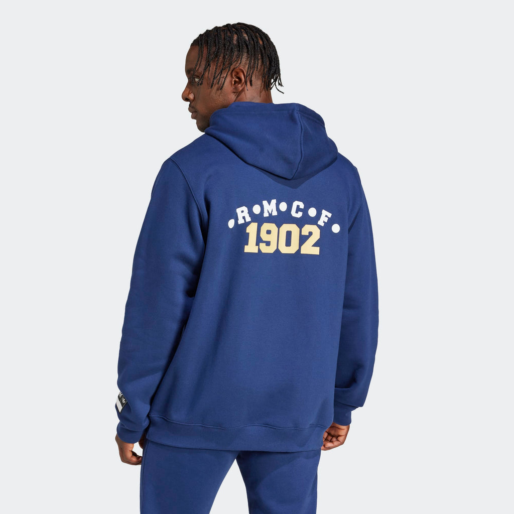 adidas Real Madrid VRCT Hoody product image 2, provided for visual reference and product detail review