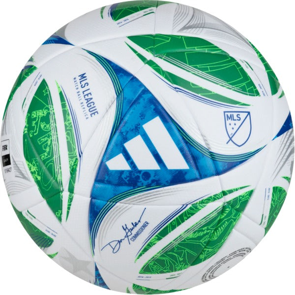adidas MLS NFHS League Soccer Ball product image 1, provided for visual reference and product detail review