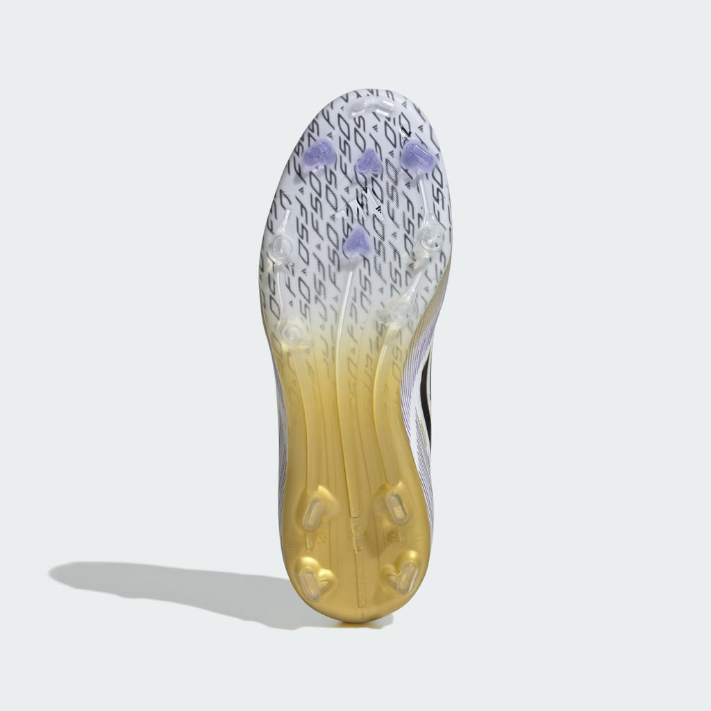 adidas F50 Elite Firm Ground Kids Soccer Cleats product image 4, provided for visual reference and product detail review