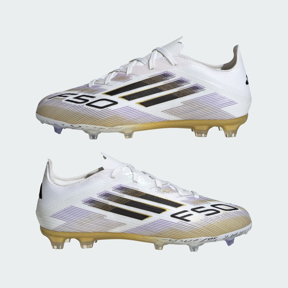 adidas F50 Elite Firm Ground Kids Soccer Cleats product image 8, provided for visual reference and product detail review