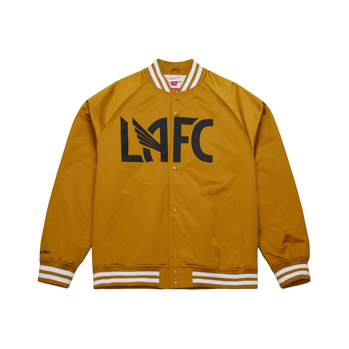 Mitchell and Ness LAFC Men Satin Jacket product image 3, provided for visual reference and product detail review