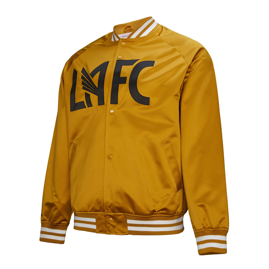 Mitchell and Ness LAFC Men Satin Jacket product image 1, provided for visual reference and product detail review