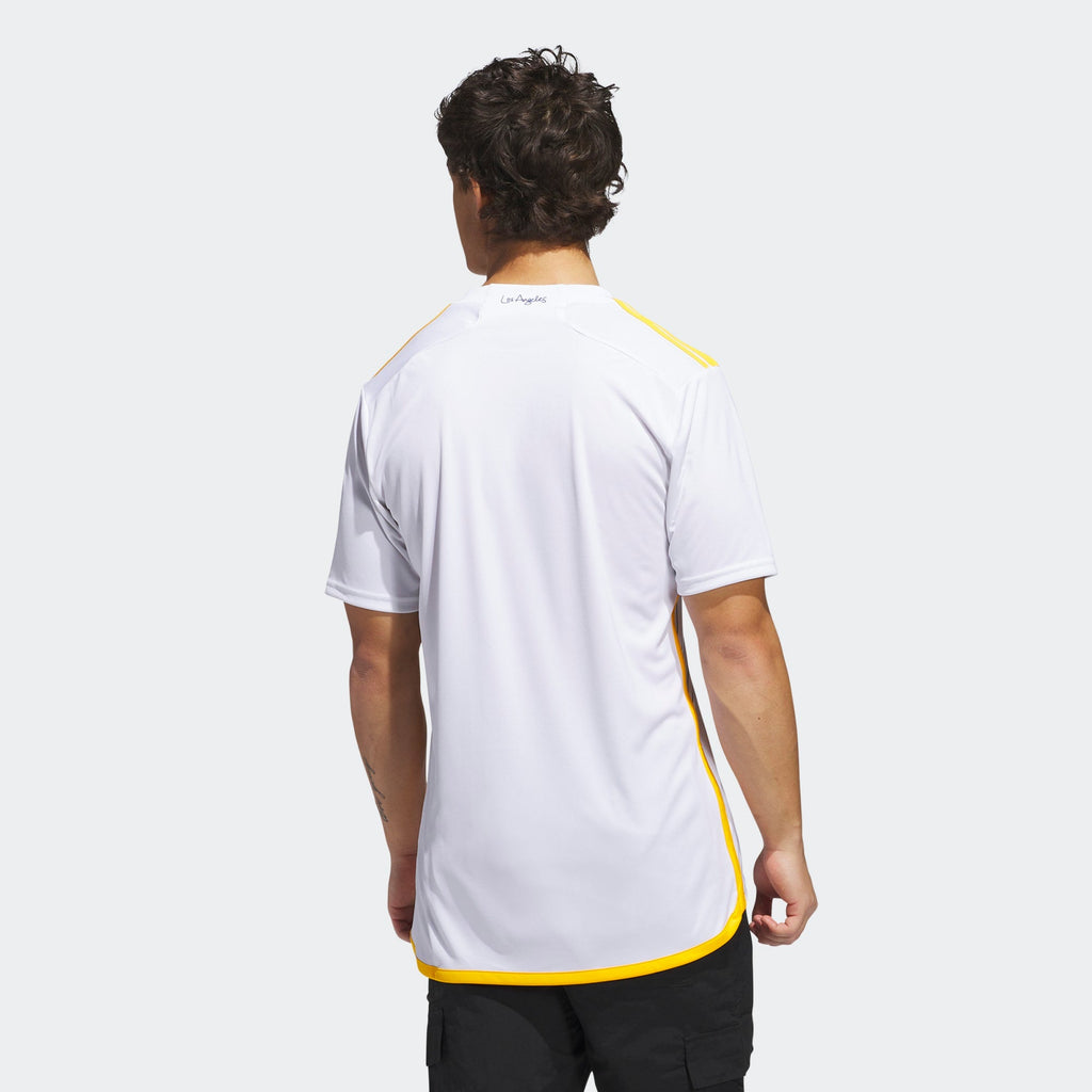 adidas LA Galaxy 24-25 Home Stadium Jersey - Men product image 2, provided for visual reference and product detail review