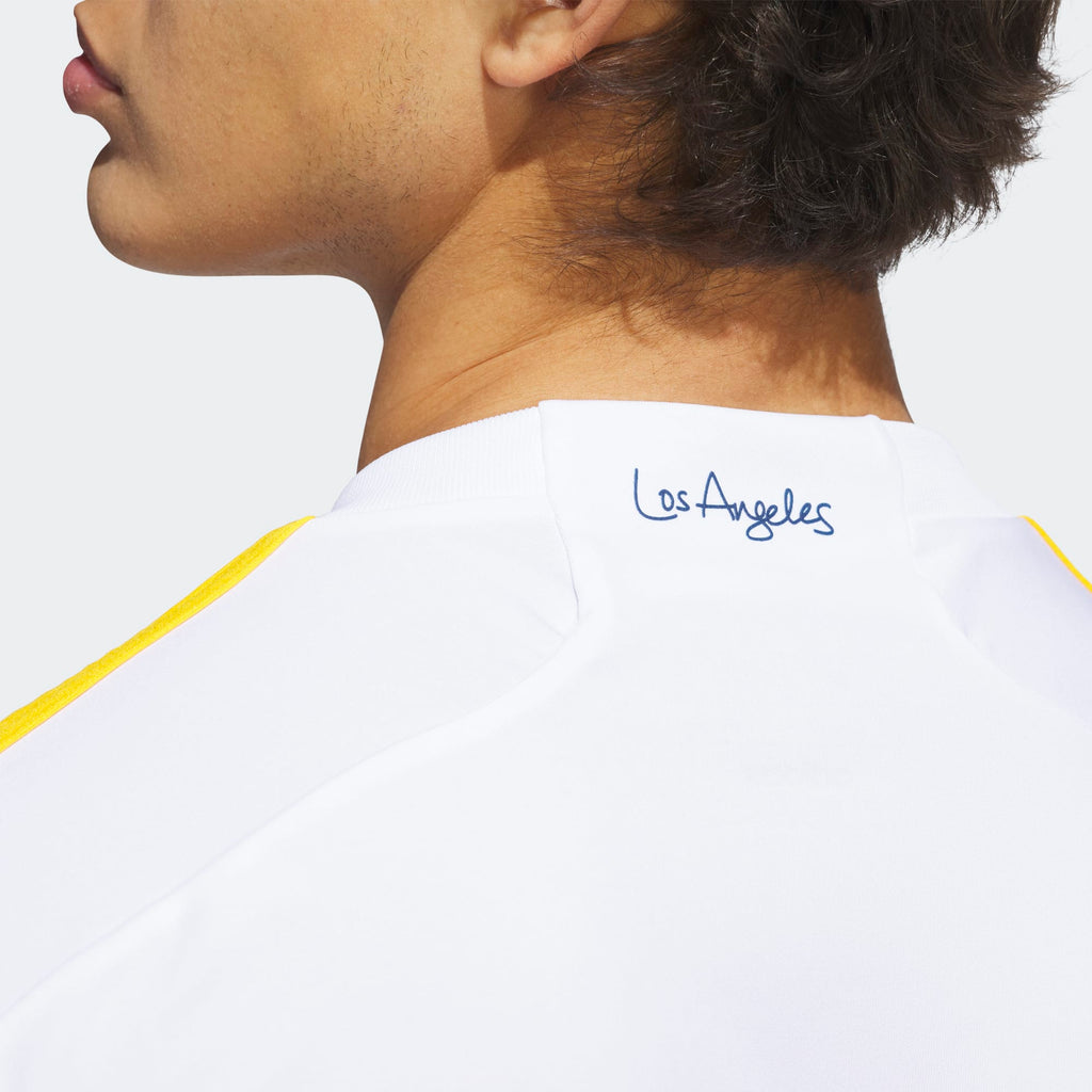 adidas LA Galaxy 24-25 Home Stadium Jersey - Men product image 5, provided for visual reference and product detail review