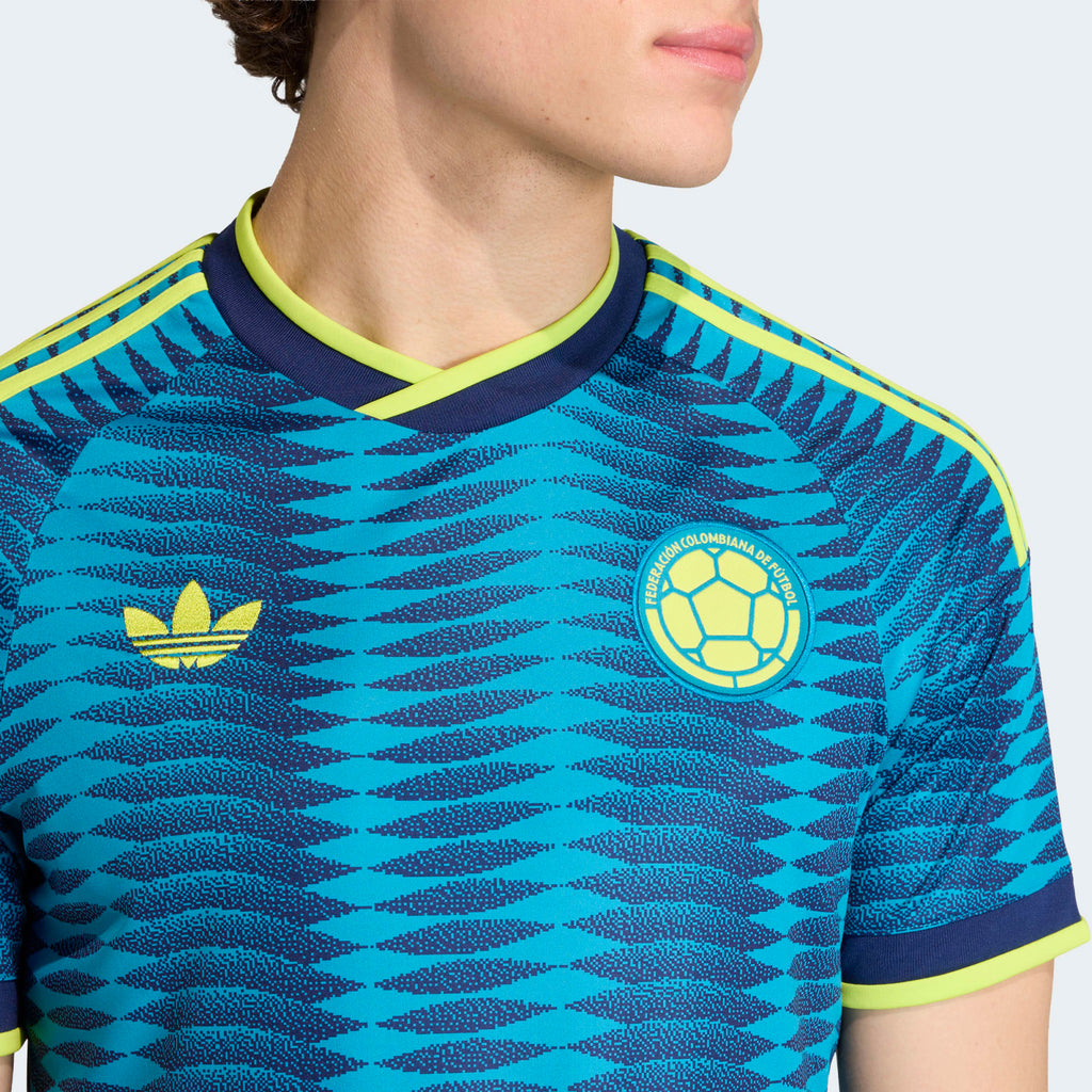 adidas Colombia 26 Away Men Stadium Jersey product image 4, provided for visual reference and product detail review