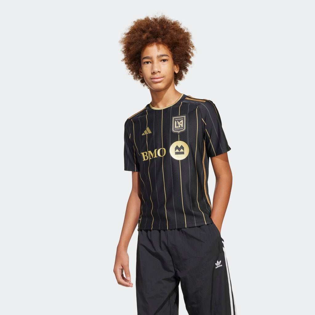 adidas LAFC Youth Home Jersey 2025 product image 1, provided for visual reference and product detail review
