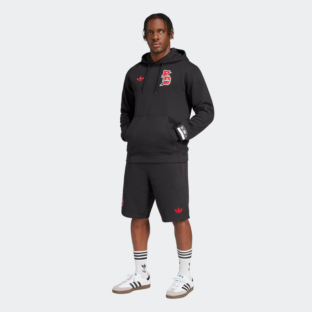 adidas FC Bayern Munich VRCT Hoodie product image 4, provided for visual reference and product detail review