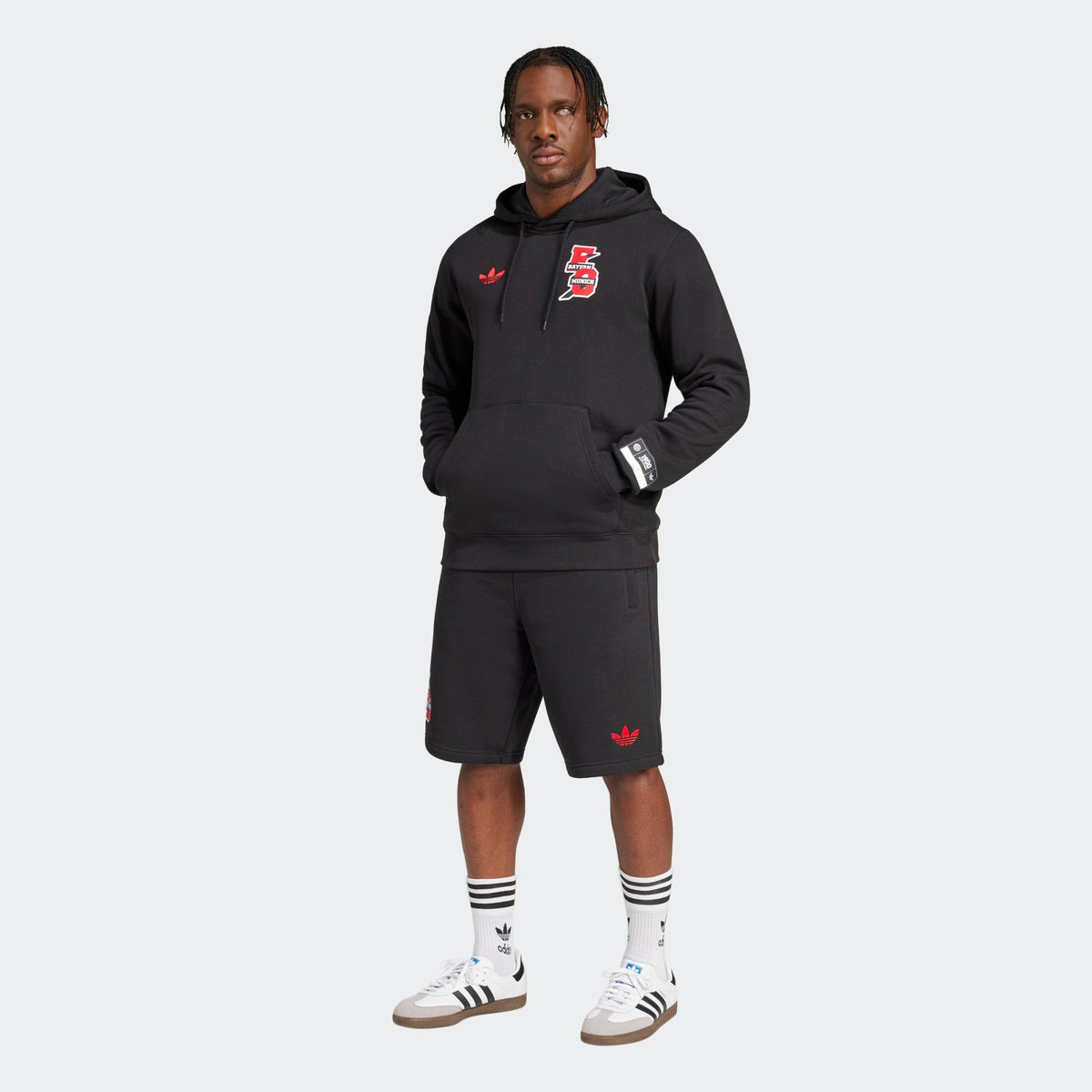 adidas FC Bayern Munich VRCT Hoodie product image 4, provided for visual reference and product detail review