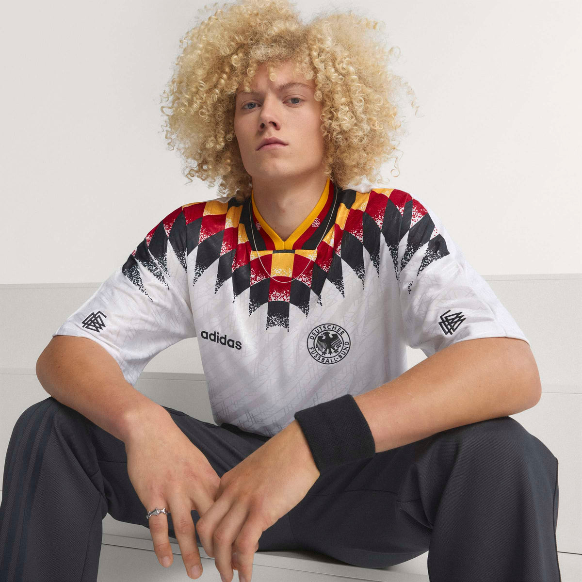 adidas Germany Home Jersey 1994 product image 7, provided for visual reference and product detail review