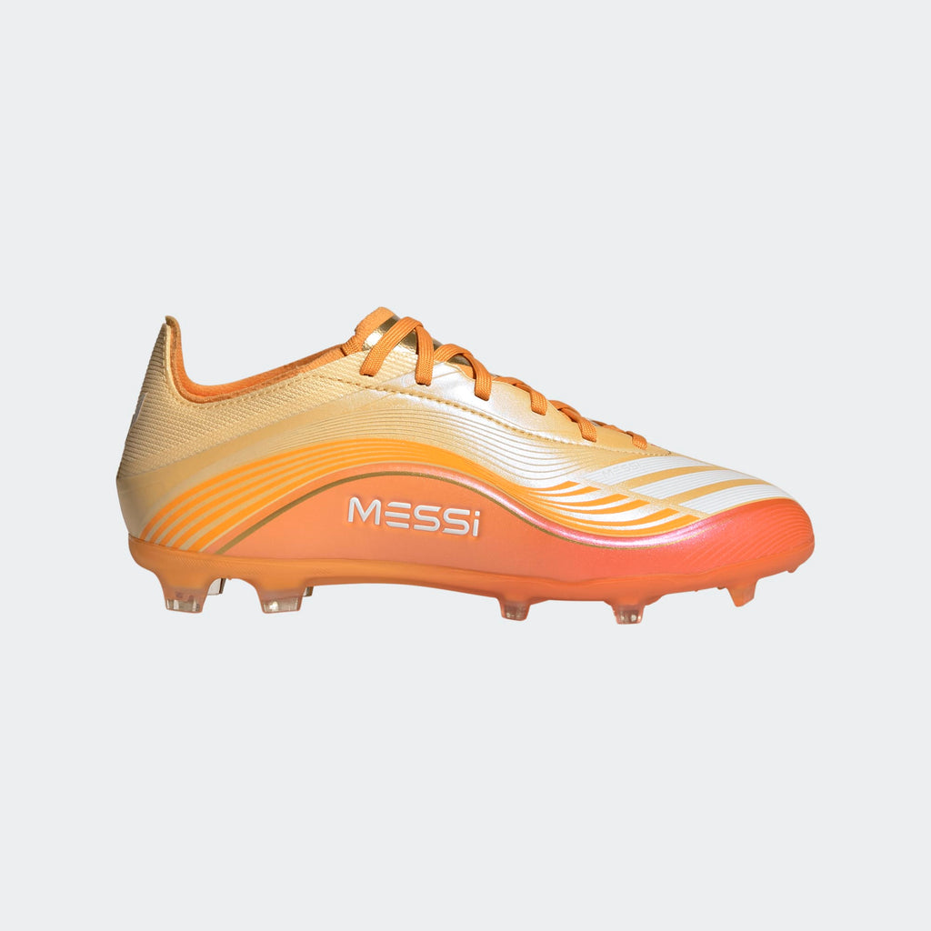 adidas F50 Messi Elite Firm Ground Football Boots Kids product image 1, provided for visual reference and product detail