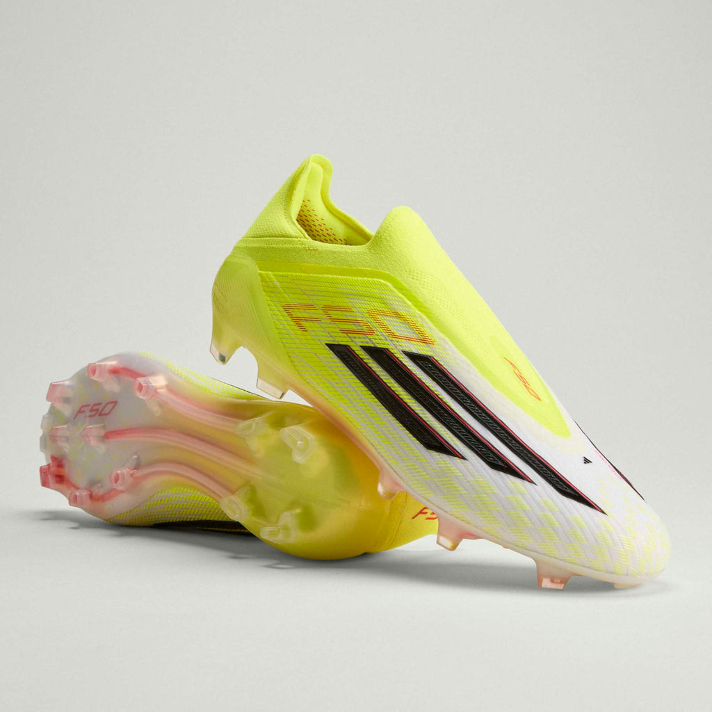 adidas F50 Elite Laceless Firm Ground Cleats product image 1, provided for visual reference and product detail review