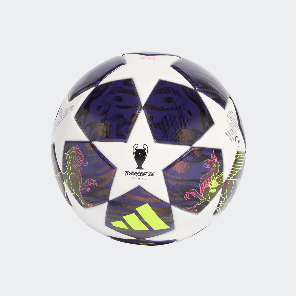 adidas UEFA CHAMPIONS LEAGUE 25/26 FINAL MINI BALL product image 4, provided for visual reference and product detail review