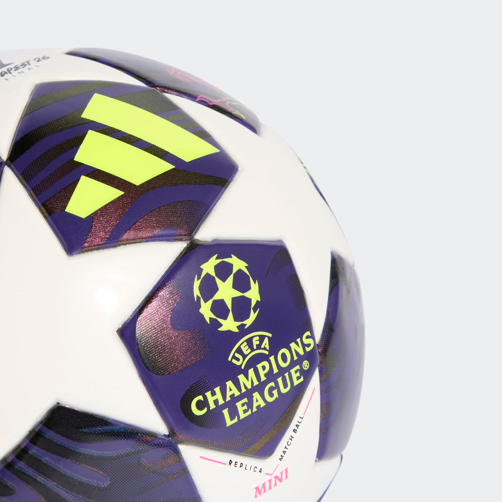 adidas UEFA CHAMPIONS LEAGUE 25/26 FINAL MINI BALL product image 2, provided for visual reference and product detail review
