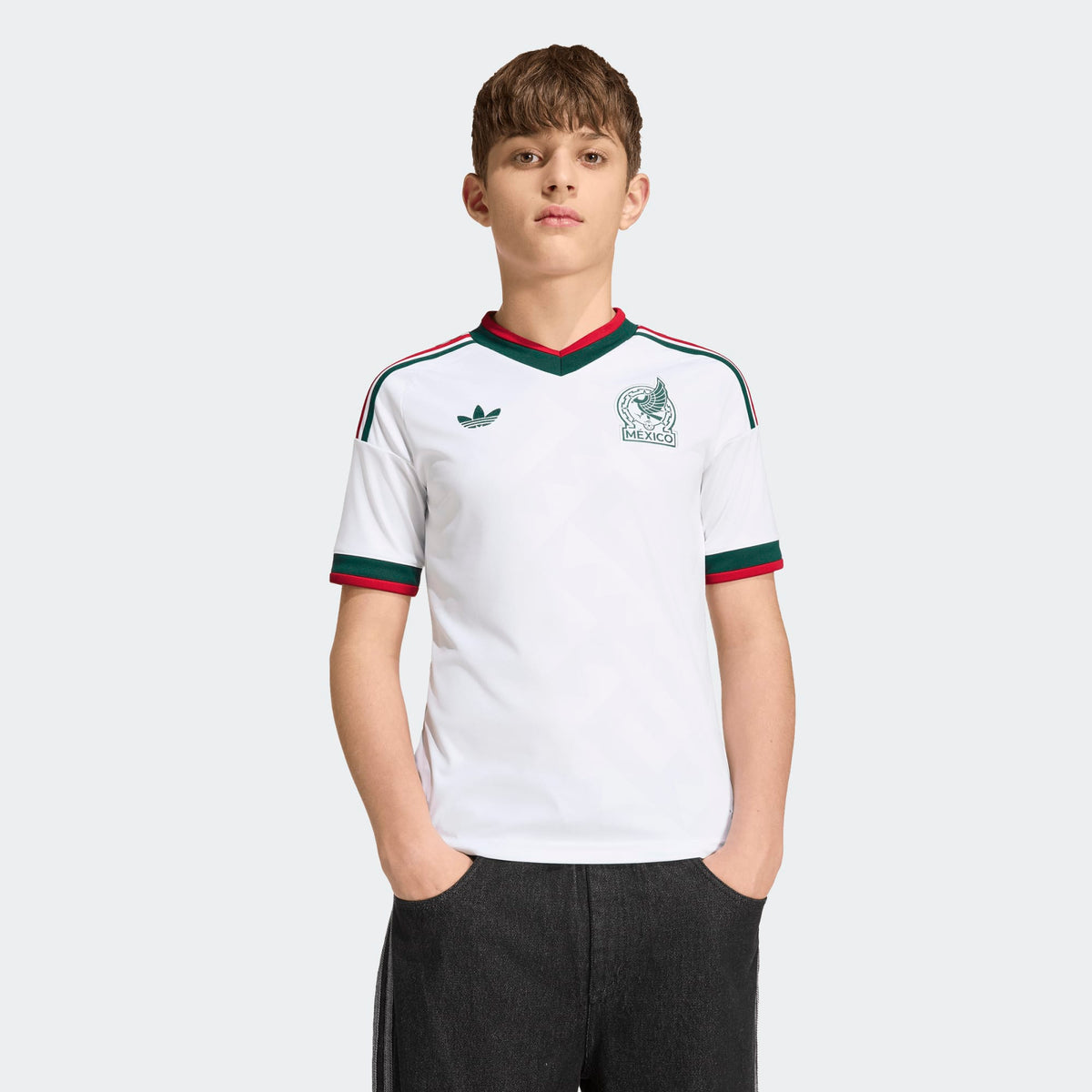 adidas Mexico 26 Away Kids Jersey product image 1, provided for visual reference and product detail review