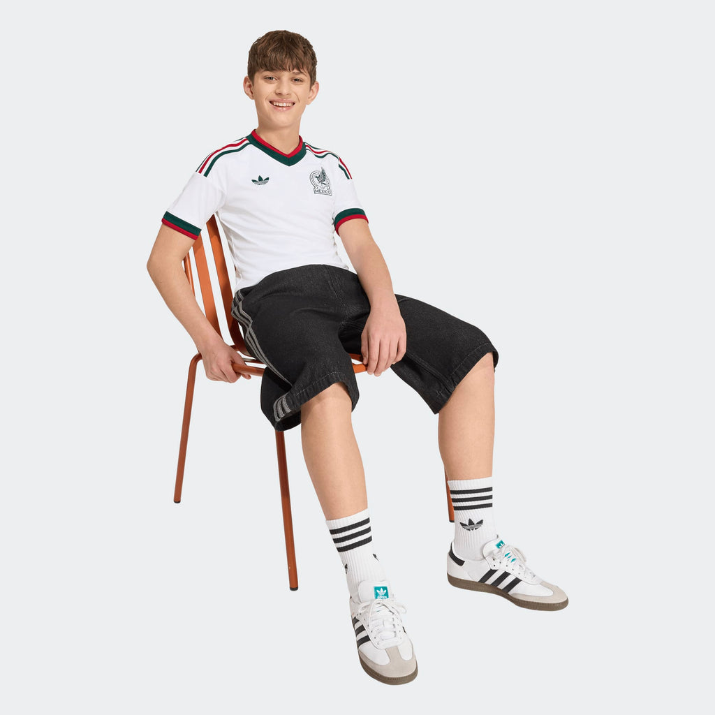 adidas Mexico 26 Away Kids Jersey product image 3, provided for visual reference and product detail review