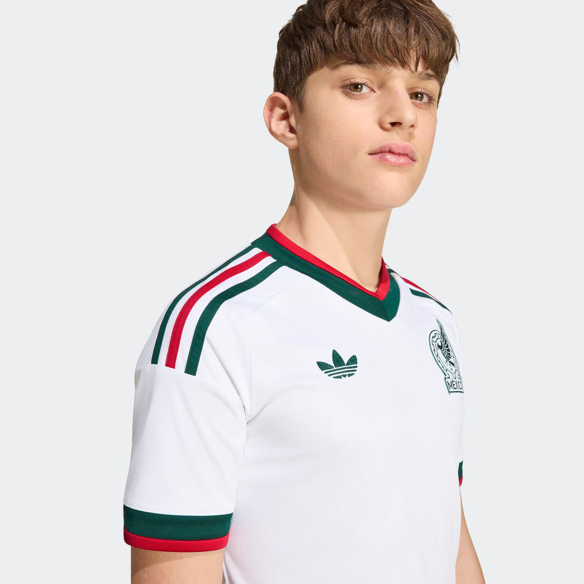 adidas Mexico 26 Away Kids Jersey product image 4, provided for visual reference and product detail review
