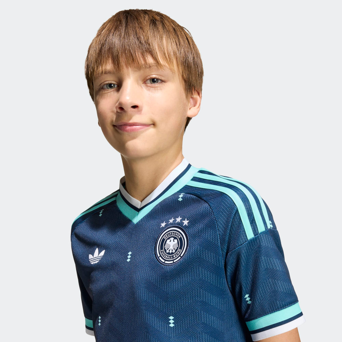 adidas Germany 26 Away Kids Jersey product image 2, provided for visual reference and product detail review