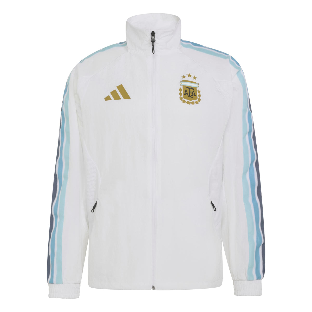 adidas Argentina Home Anthem Jacket product image 3, provided for visual reference and product detail review