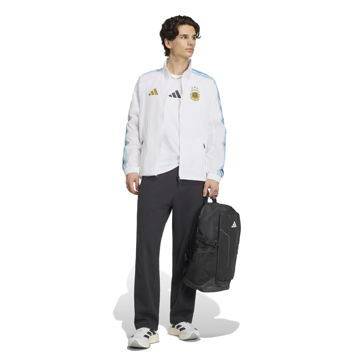 adidas Argentina Home Anthem Jacket product image 4, provided for visual reference and product detail review