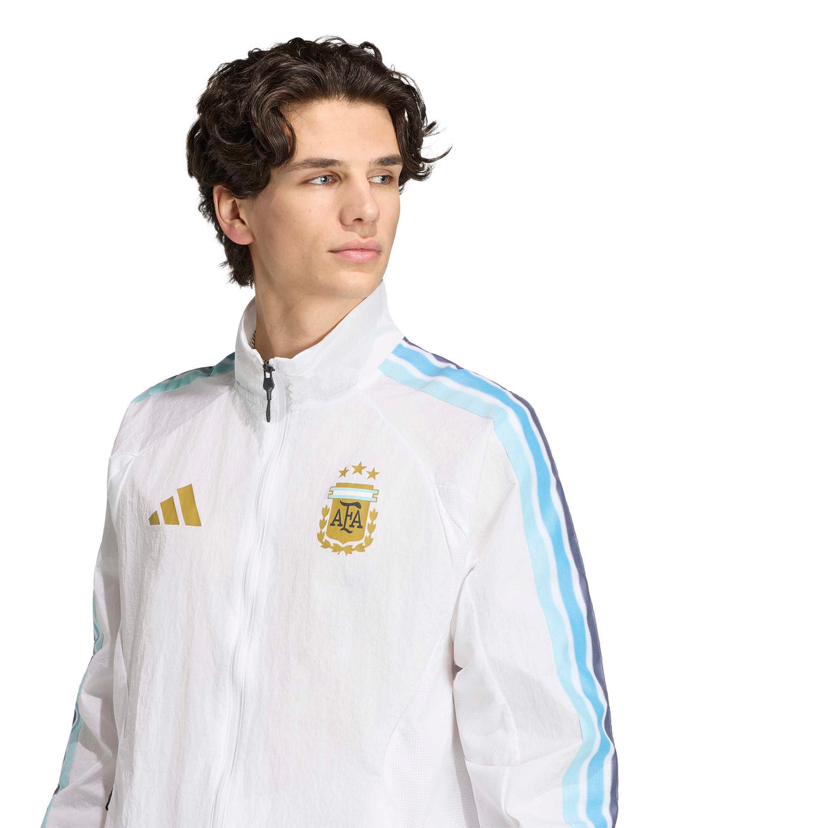 adidas Argentina Home Anthem Jacket product image 6, provided for visual reference and product detail review