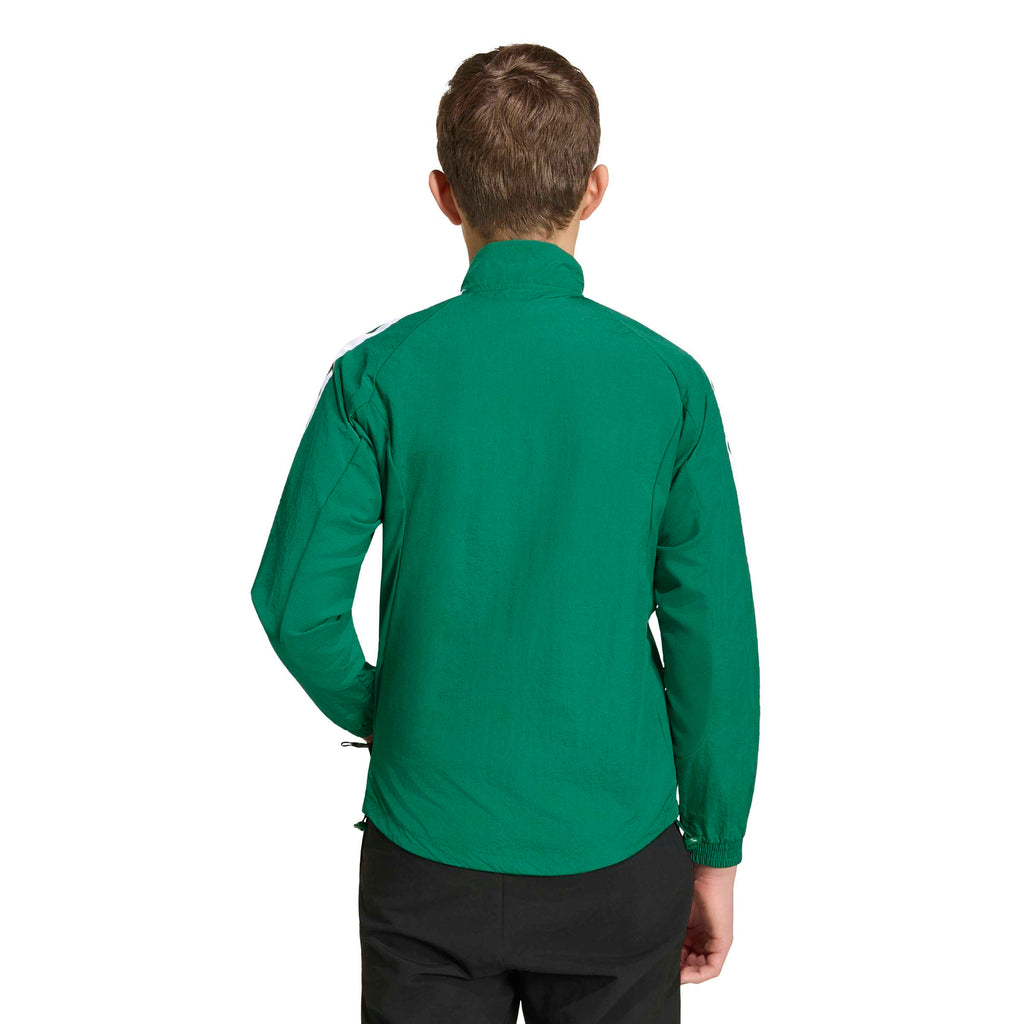 adidas Mexico Home 2026 Anthem Jacket Kids product image 3, provided for visual reference and product detail review