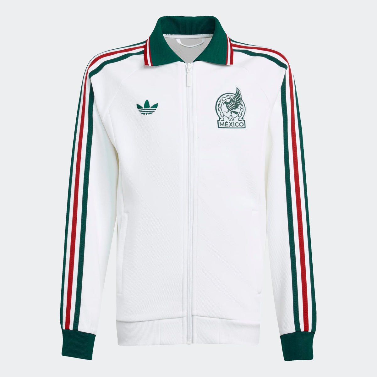 adidas Mexico Away Anthem Jacket Kids product image 3, provided for visual reference and product detail review