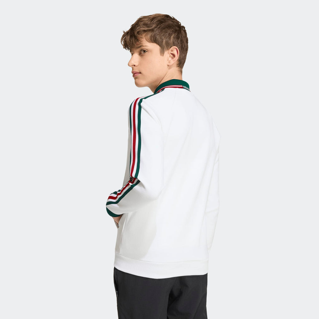adidas Mexico Away Anthem Jacket Kids product image 2, provided for visual reference and product detail review