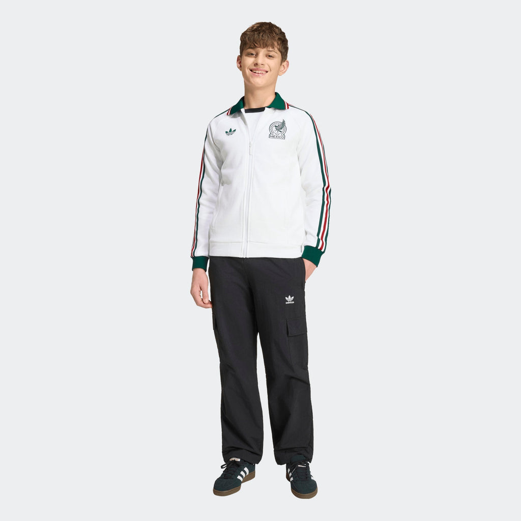 adidas Mexico Away Anthem Jacket Kids product image 4, provided for visual reference and product detail review
