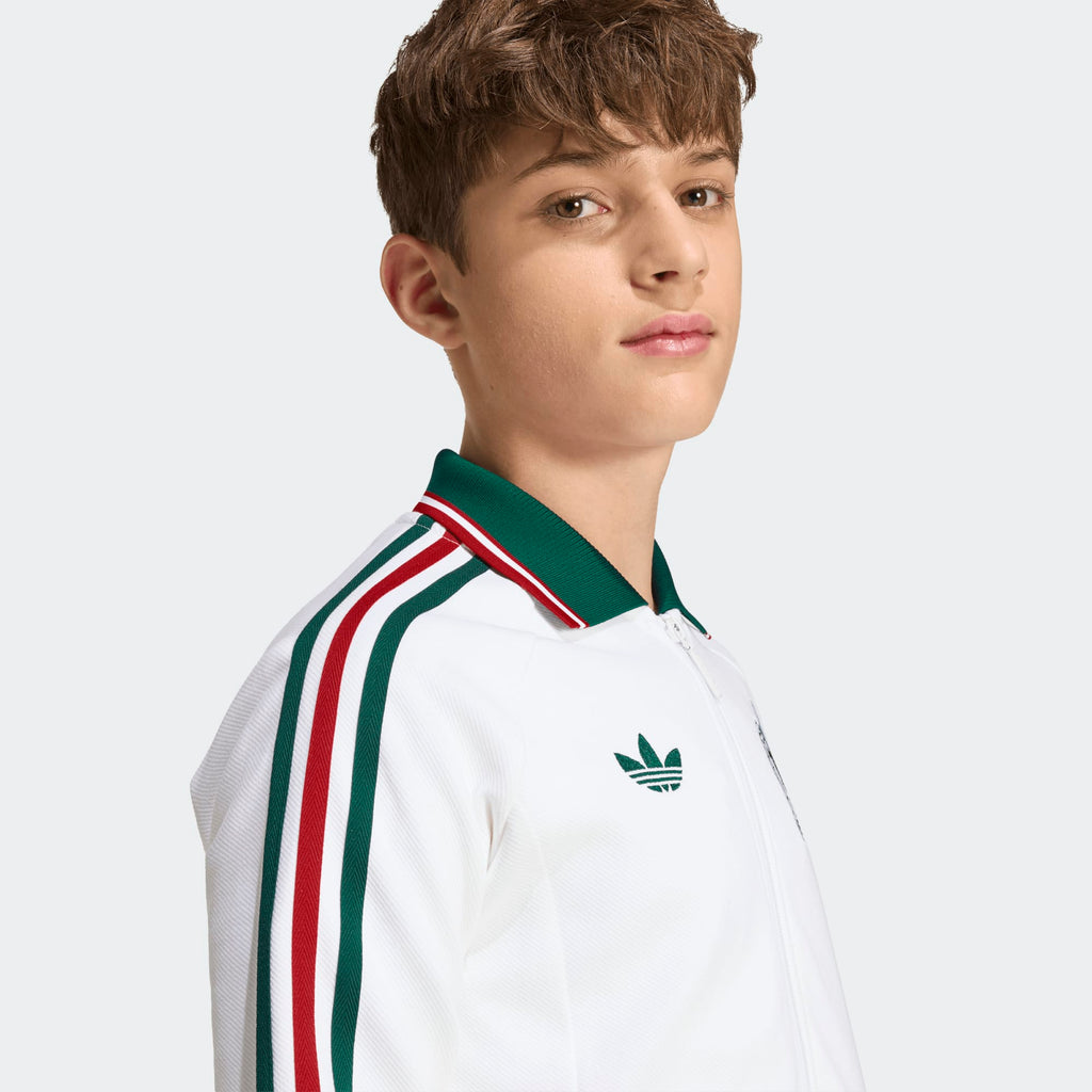 adidas Mexico Away Anthem Jacket Kids product image 5, provided for visual reference and product detail review