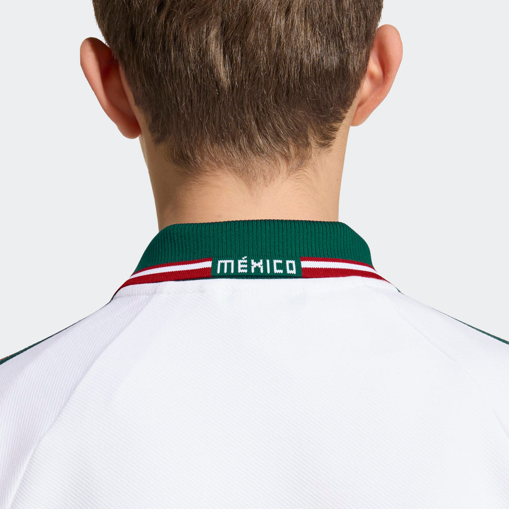 adidas Mexico Away Anthem Jacket Kids product image 6, provided for visual reference and product detail review