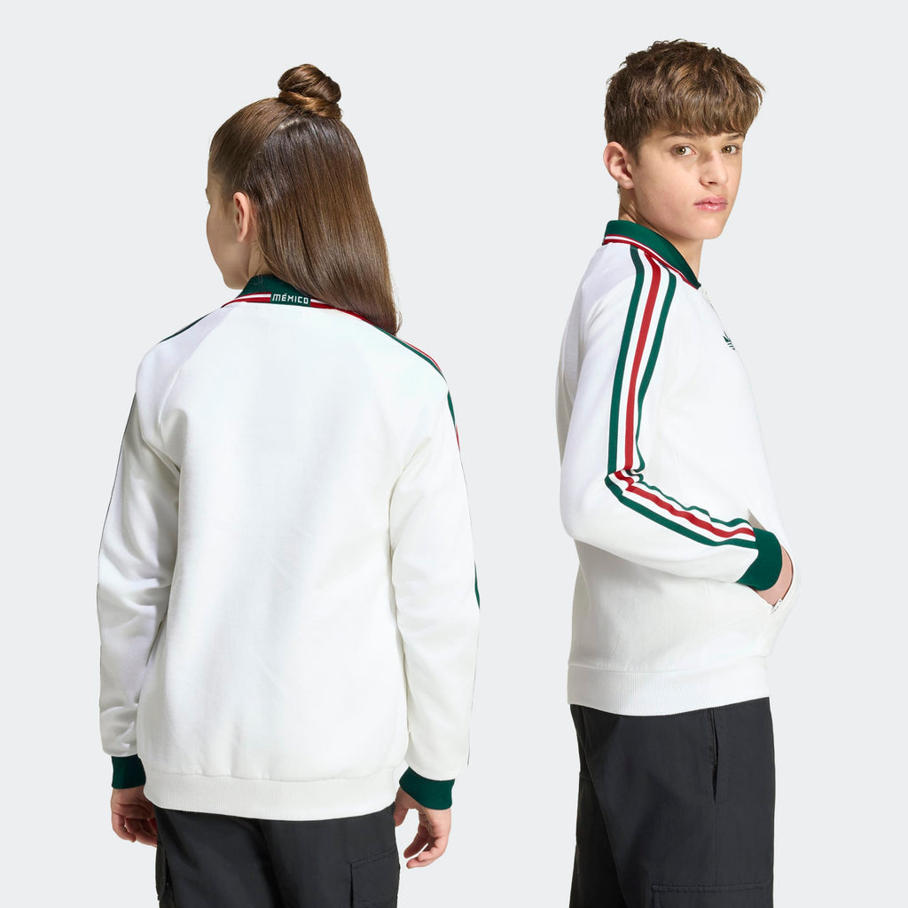 adidas Mexico Away Anthem Jacket Kids product image 7, provided for visual reference and product detail review