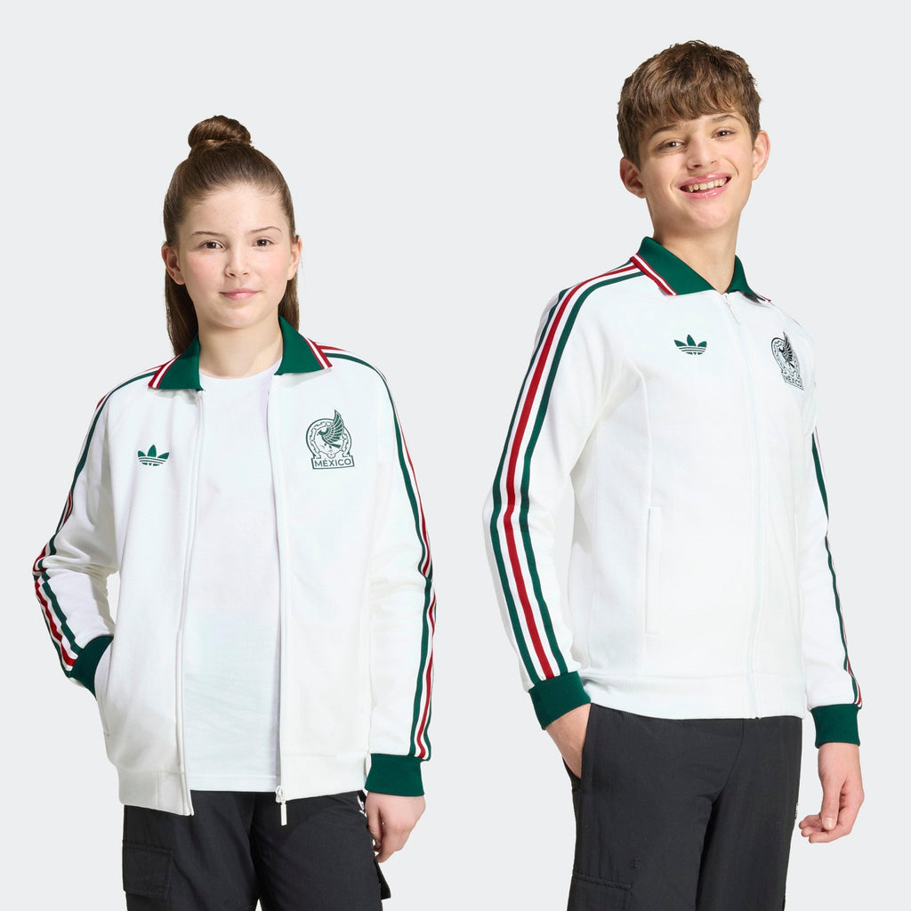 adidas Mexico Away Anthem Jacket Kids product image 8, provided for visual reference and product detail review