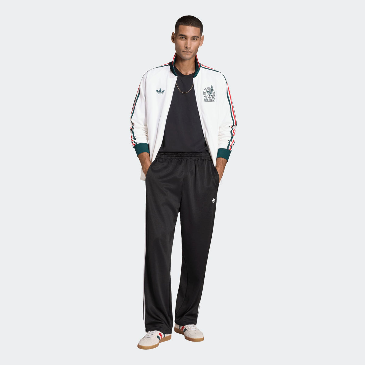 adidas Mexico Away Anthem Jacket product image 3, provided for visual reference and product detail review