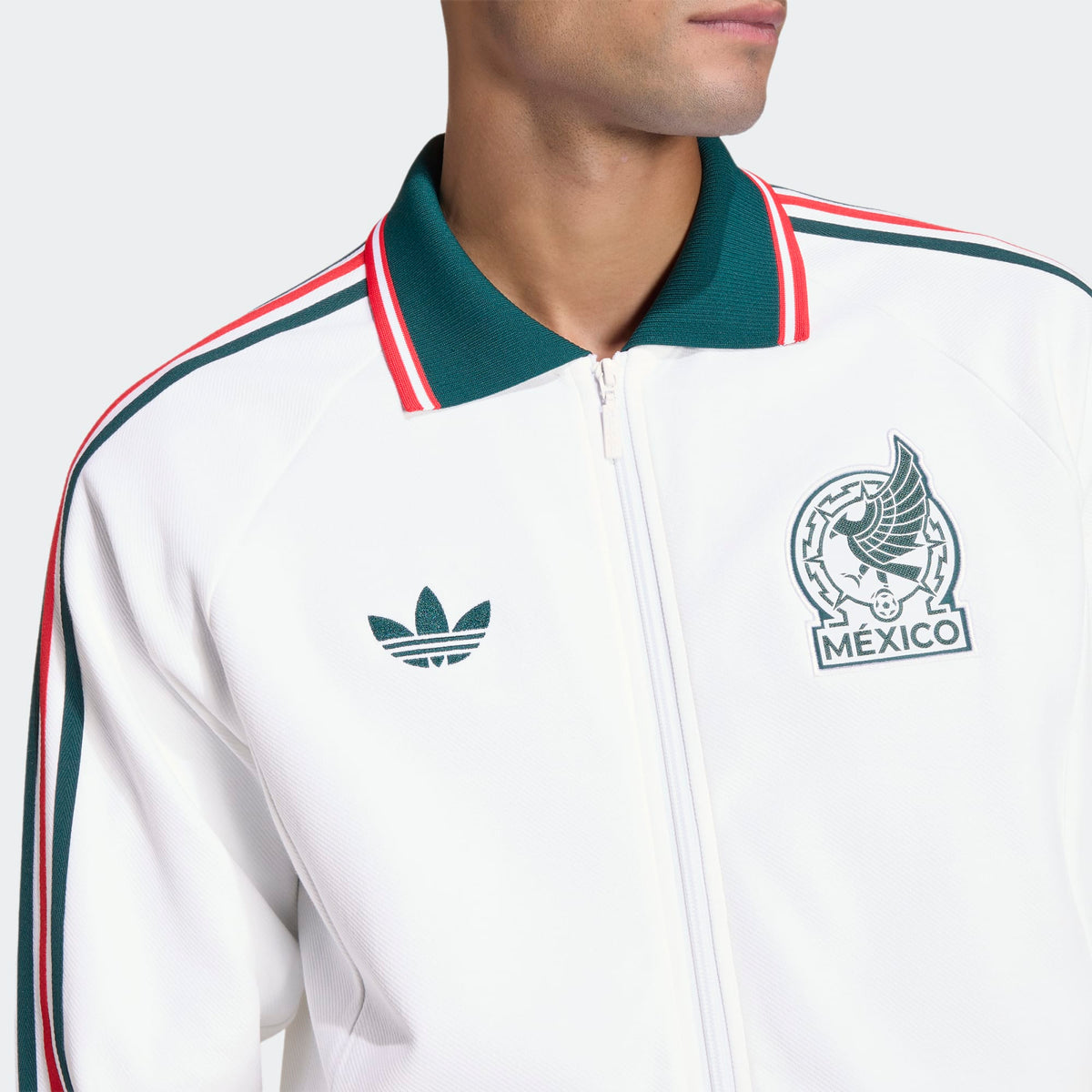 adidas Mexico Away Anthem Jacket product image 4, provided for visual reference and product detail review