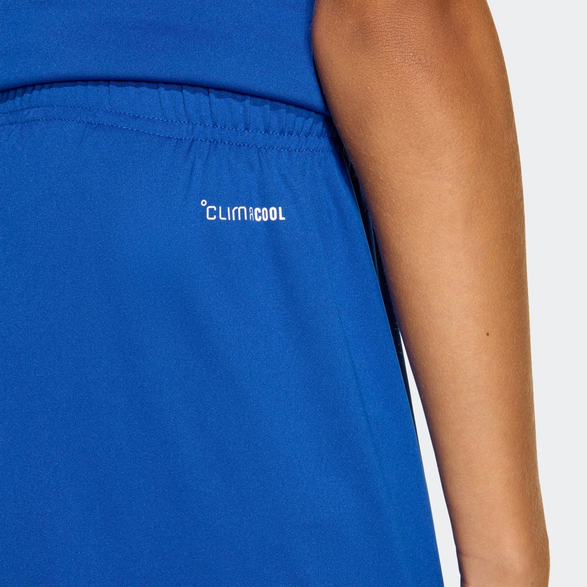 adidas Entrada 26 Short Blue Youth product image 3, provided for visual reference and product detail review