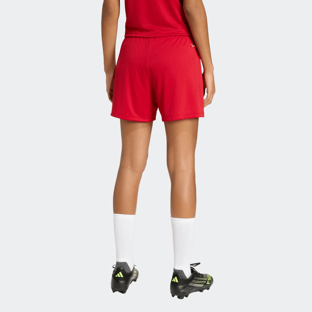 adidas Entrada26 Women Soccer Shorts RED product image 2, provided for visual reference and product detail review