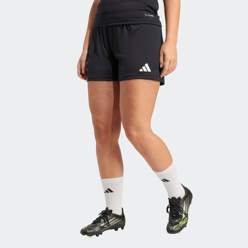 adidas Entrada26 Women Soccer Shorts Black product image 2, provided for visual reference and product detail review
