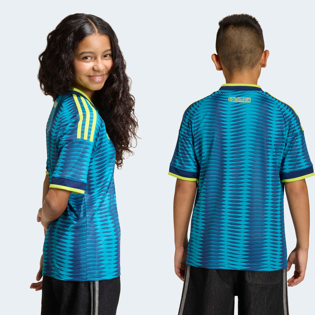 adidas Colombia 26 Away Kids Jersey product image 9, provided for visual reference and product detail review