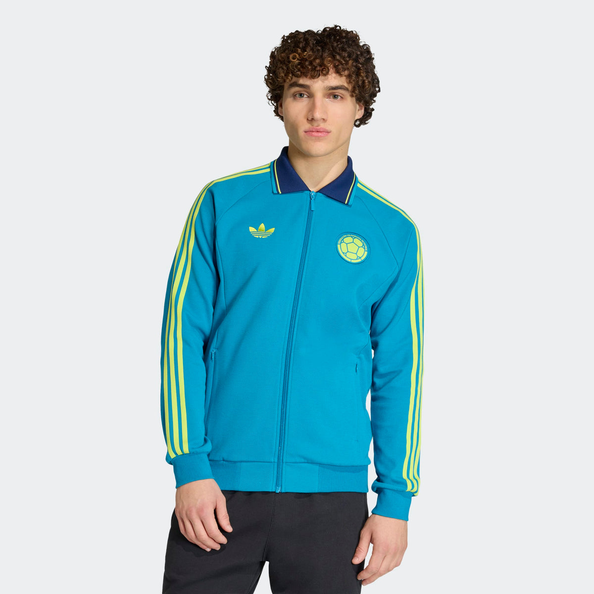 adidas Colombia Away Anthem Jacket product image 1, provided for visual reference and product detail review