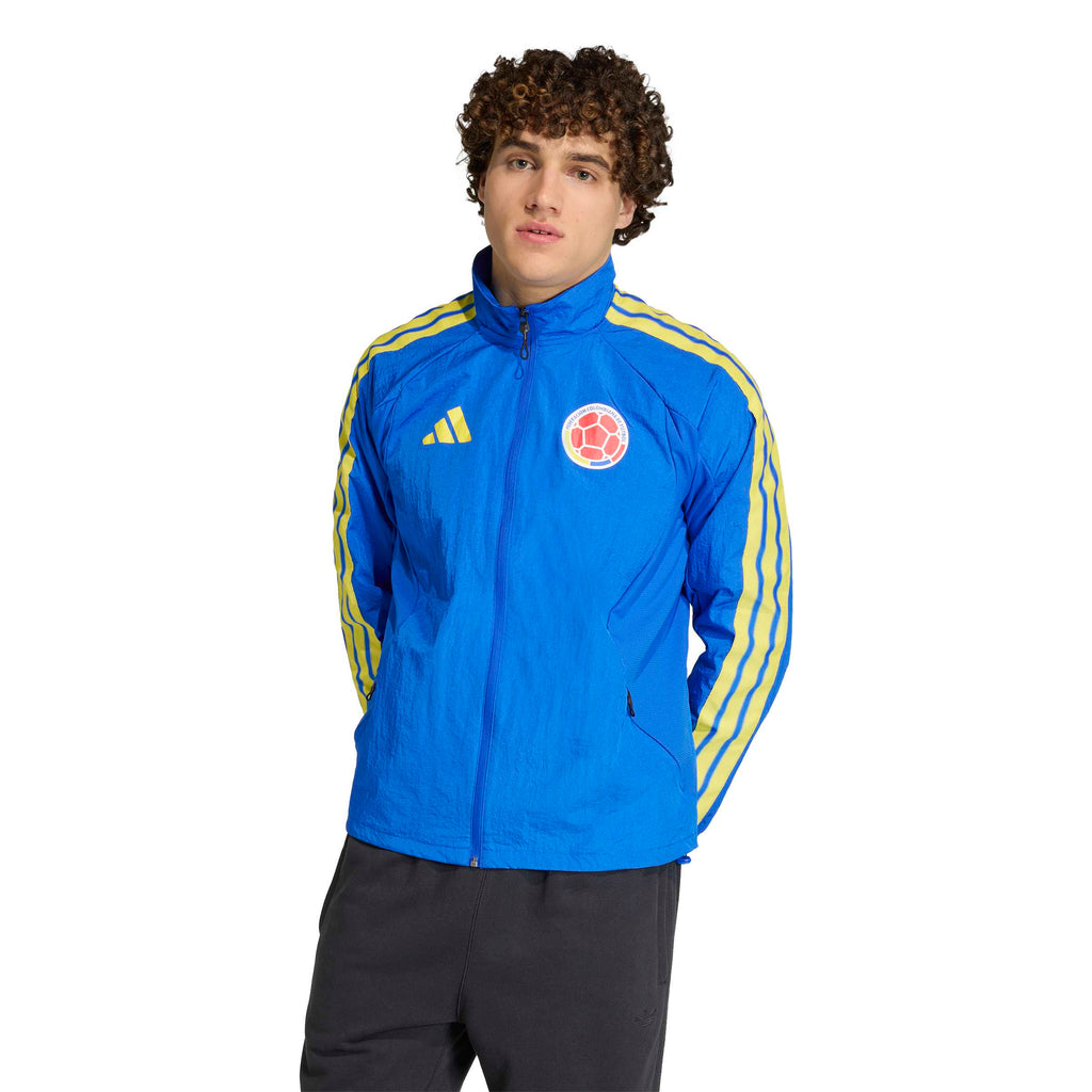 adidas Colombia Home Anthem Jacket product image 1, provided for visual reference and product detail review